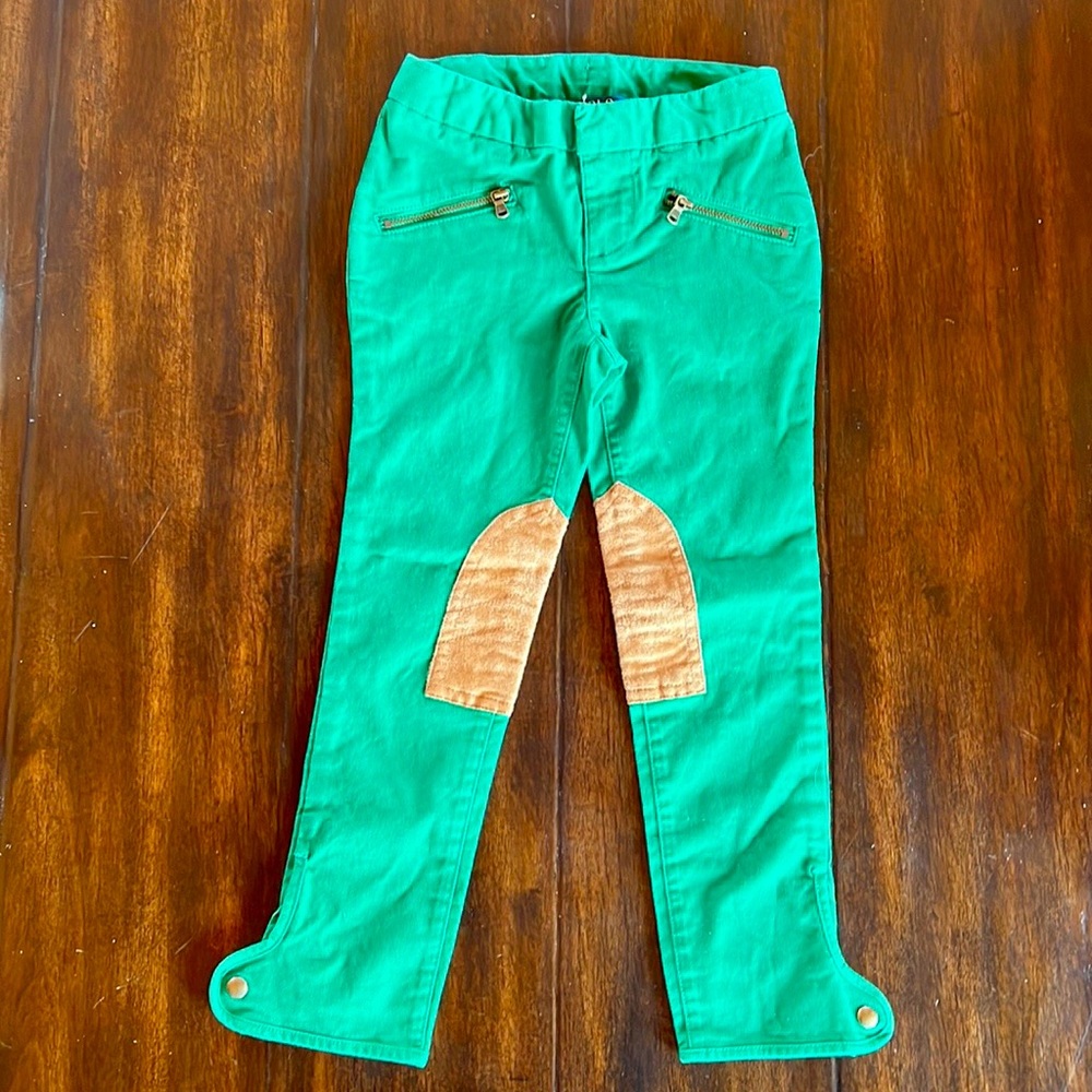 Polo size 5 jean jodhpurs green
